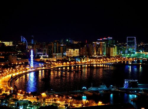 1024x768-814382-Baku-Azerbaijan-Coast-Houses-Night